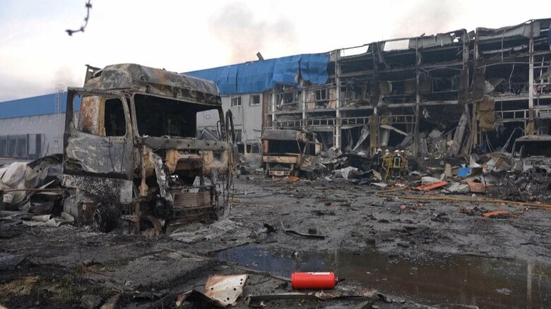 ロシア軍がキーウや近郊に大規模攻撃、17人死亡　弾道ミサイル「1発も迎撃できず」｜FNNプライムオンライン