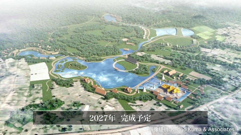 【期待】手掛けるのは世界的な建築家・隈研吾さん　富山の住宅メーカーがカンボジアの“まち”をプロデュース　｜FNNプライムオンライン