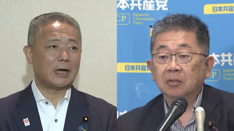 維新・馬場代表「共産党は危険な政党」と二の矢　“日本からなくなっては暴論”との猛抗議に一歩も引かず｜FNNプライムオンライン
