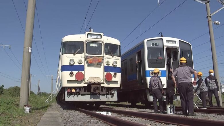 JR九州車両415系“白電”最後の姿　廃車前の見学会でファンが別れ惜しむ【大分発】｜FNNプライムオンライン