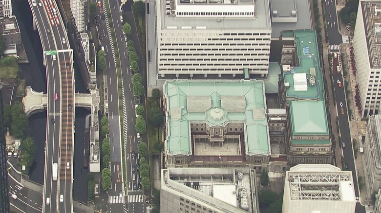 日銀「連続指値オペ」継続　28日まで実施｜FNNプライムオンライン