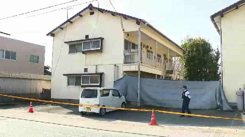 アパートの風呂場に倒れていた女性が死亡　体に複数のあざ　長男「自分は直接の危害は加えていない」　事件と事故の両面で捜査　福岡｜FNNプライムオンライン