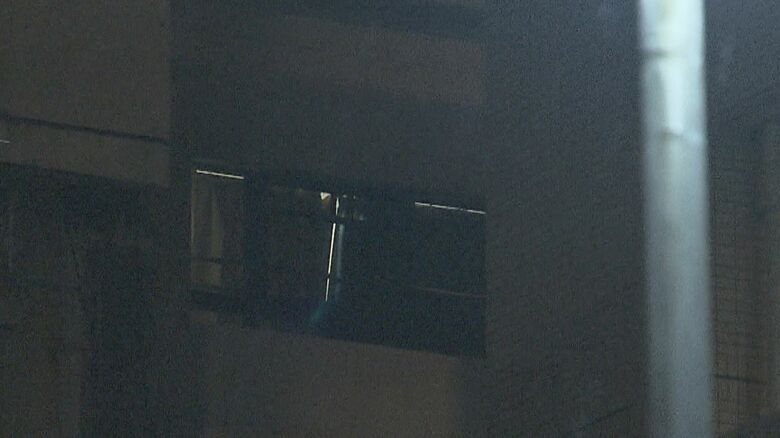 事件があった現場（福岡市博多区　1月）