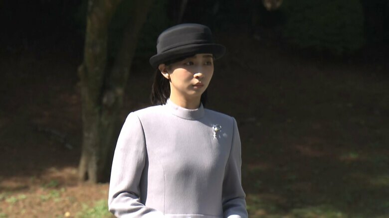 ペルー訪問を前に武蔵陵墓地を参拝された佳子さま　10月19日