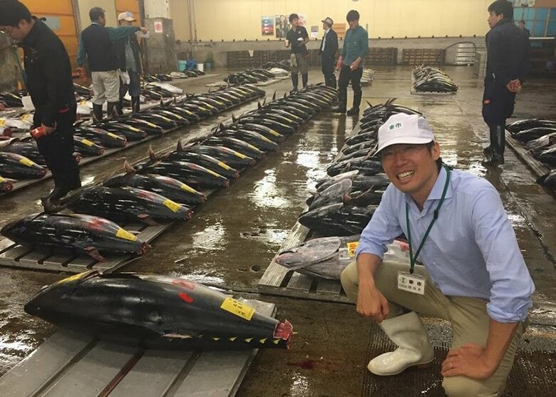 弁護士として築地市場等からの暴力団排除に取り組む　HPより