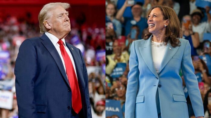 トランプ氏とハリス氏