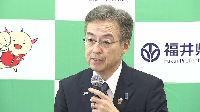 定例会見での杉本前知事