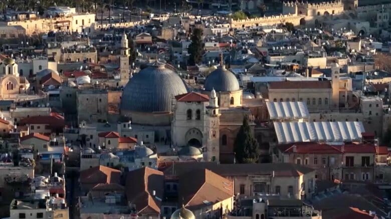 キリスト教の聖地「聖墳墓教会」（エルサレム）