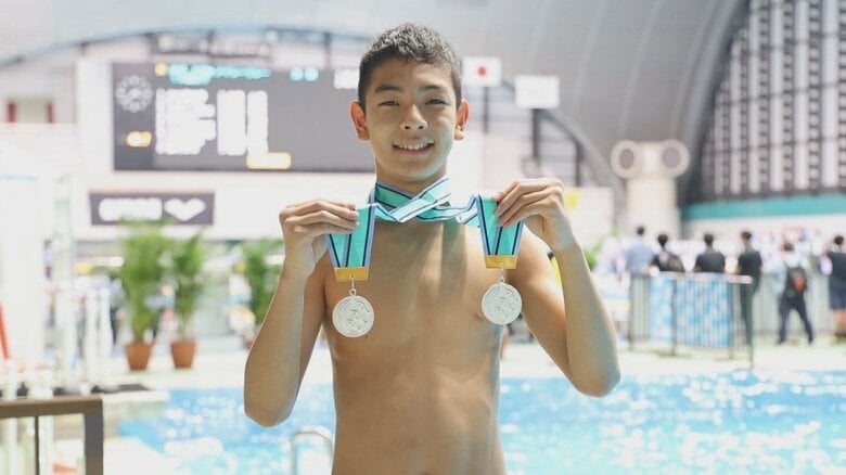 ジュニアオリンピックで準優勝