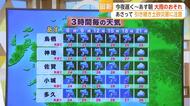 今夜から警報級大雨のおそれ　佐賀県で1時間50ミリ予想、土砂災害に厳重警戒【佐賀県】