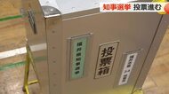 福井県知事選挙　当日の投票率は低調に推移　期日前は16万8800人超で知事選としては過去最高　大勢判明は午後11時頃か