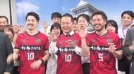 「すしの都 北九州市」胸に今シーズンへ　プロフットサルチーム・ボルクバレット北九州が各区役所を訪問　ホーム開幕戦は6月6日　福岡