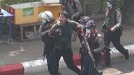 【独自】日本人記者 拘束時の映像 ミャンマーで抗議デモ取材