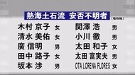 熱海土石流で公表 安否不明者 全リスト64人分【掲載】