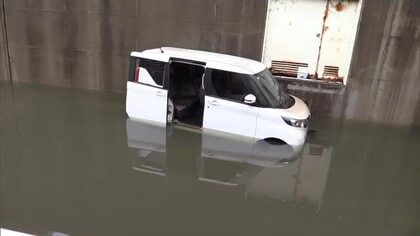 【アンダーパス1人死亡】10日前に緊急点検　3日前には清掃も…「雨水流入に排水が追い付かずか」