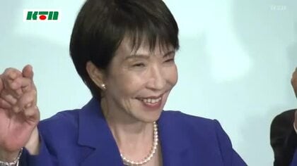 自民党の新総裁に高市早苗氏　経済や安全保障対策に期待の声も