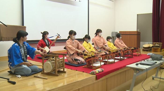 「駒獅子会」のおはやし
