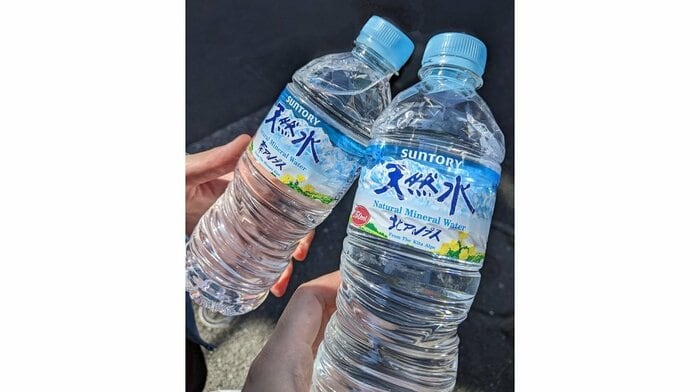 左:南アルプス 右:北アルプス