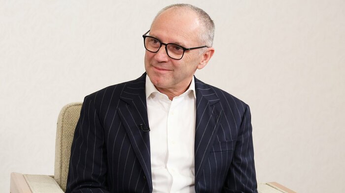 次世代のファン層拡充が大事だと話すF1のステファノ・ドメニカリCEO