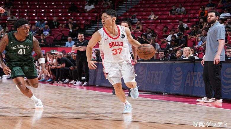 バスケ河村勇輝がシカゴ・ブルズと2WAY契約　NBA2シーズン目の活躍に期待｜FNNプライムオンライン