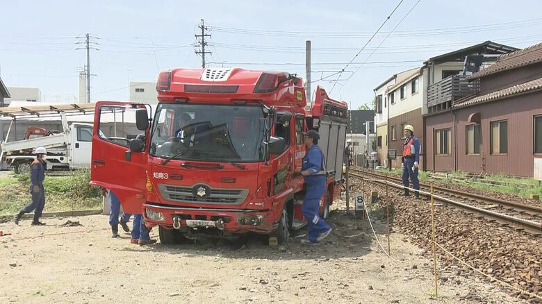 「消防車を盗んで木更津に帰ろうと…」愛知県内の駅で出動中の消防車を盗んだ疑い 千葉県に住む57歳男を逮捕｜FNNプライムオンライン