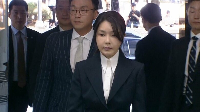 韓国前大統領の妻・金建希氏がソウル中央地裁に出頭…逮捕状の審査開始　早ければ12日中に逮捕の可能性｜FNNプライムオンライン