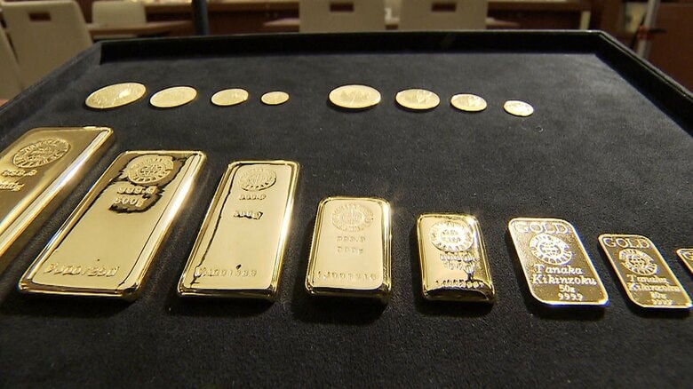 1グラム1万8915円！金が史上最高値を更新…石破首相辞任表明で円安続く中｜FNNプライムオンライン
