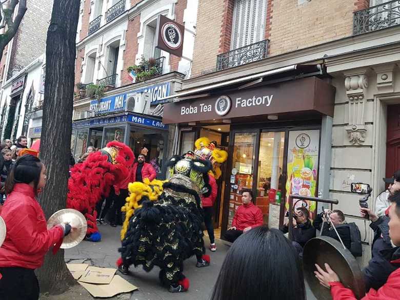 パリ13区の中国人街