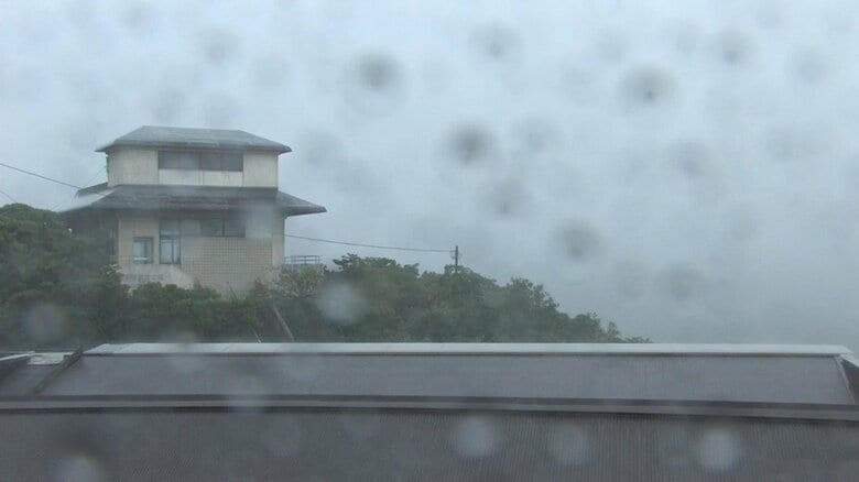 伊豆大島　21日午後