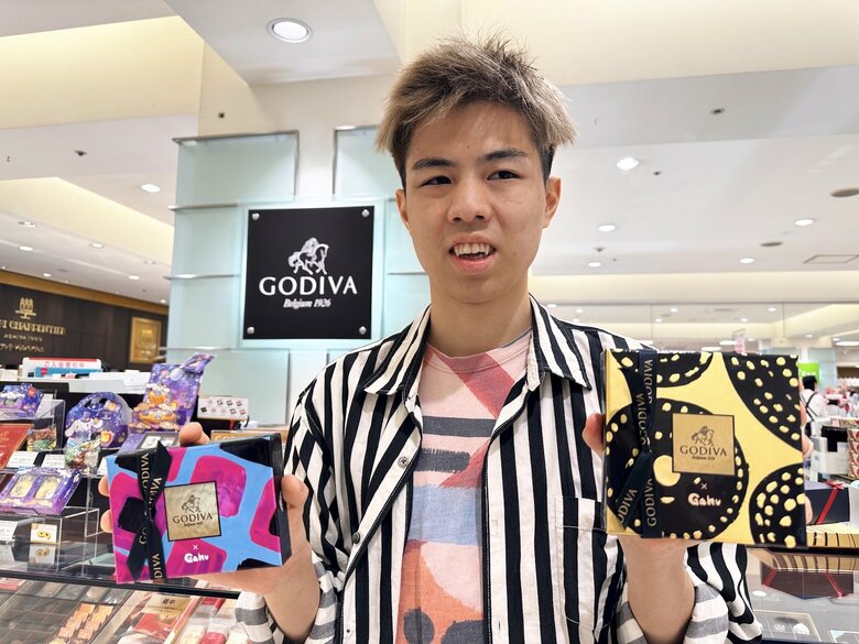 ゴディバの商品パッケージも手掛けたGAKU（写真提供）