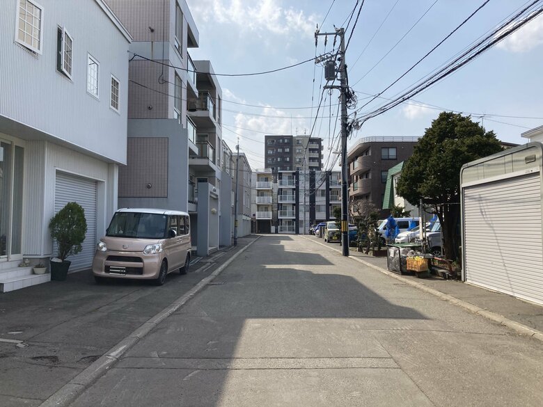 札幌市東区の70代の男性が襲われた現場