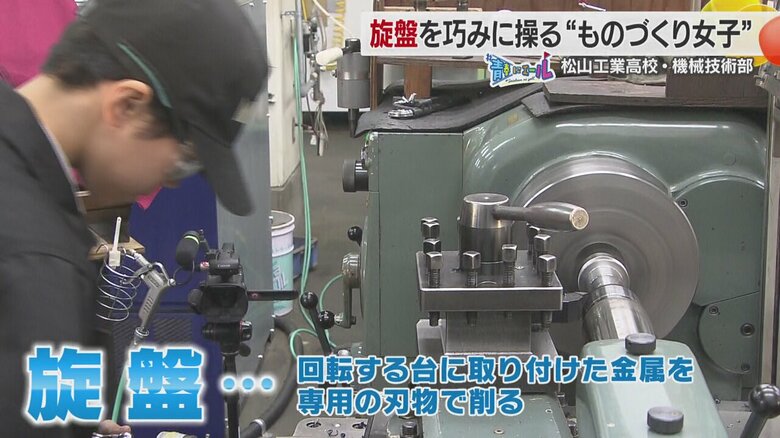 金属を思い通りの形に削り出す『ものづくり』にかける青春