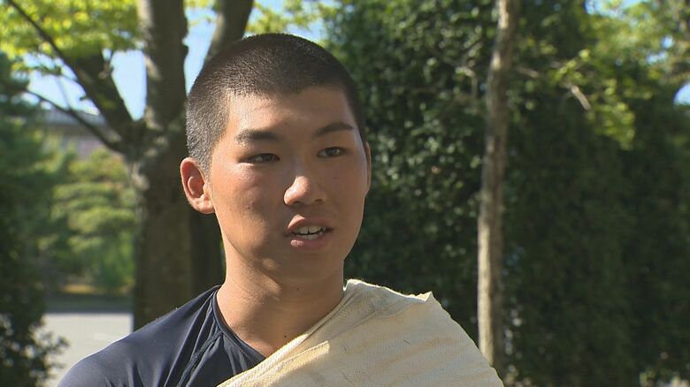 東京学館新潟　涌井陽斗 投手