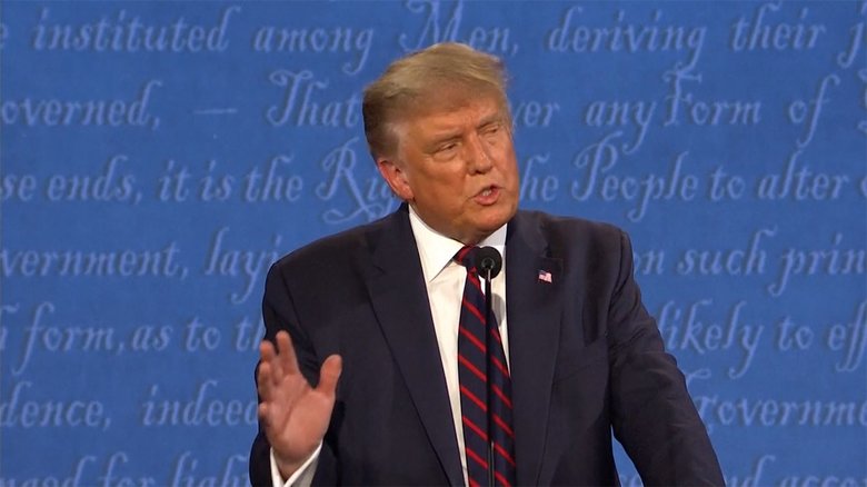 大統領選 次の討論会はオンラインで トランプ氏「参加しない」