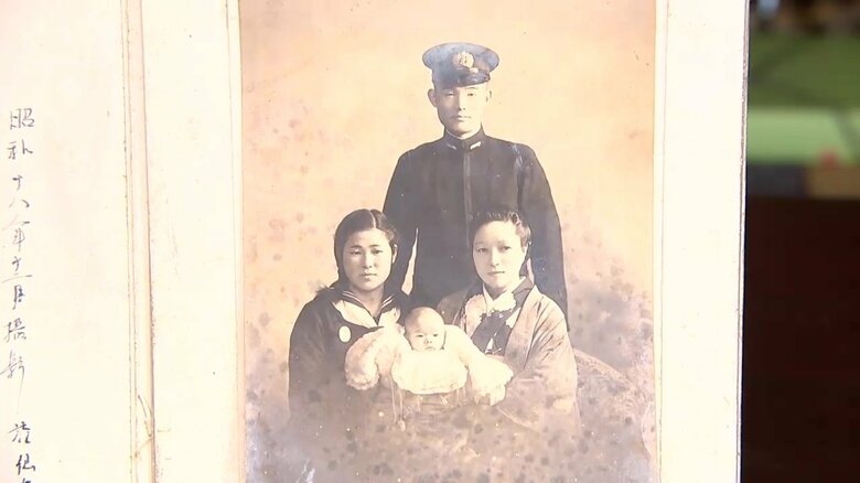 猪股慶蔵さんの家族写真