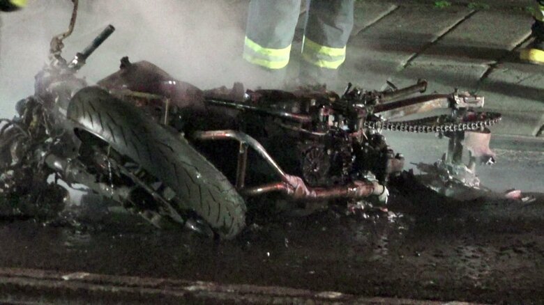 30分後に消し止められた