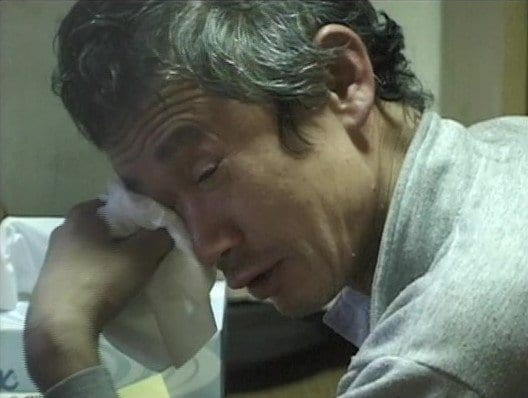 はなえさんが去った後、トラさんは泣いていた