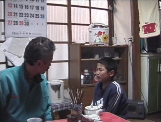 世文くんを叱るトラさん