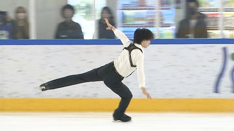 「木下トロフィー」のFSでは7本のジャンプを着氷させた三浦