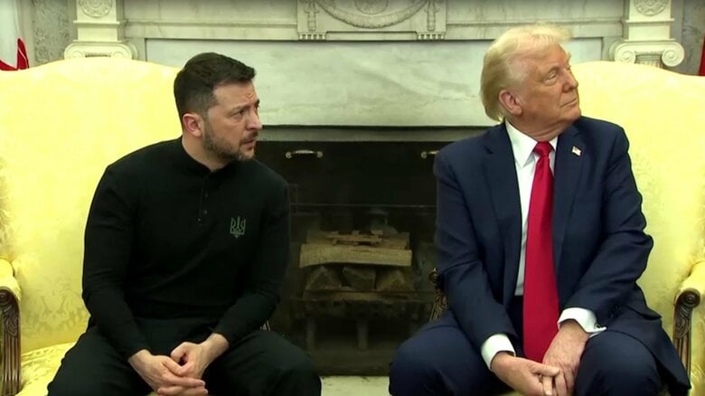 記者からはゼレンスキー大統領に服装についての質問もあがった