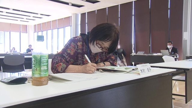 語り部養成講座での木村さん