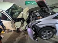 トンネル内で車２台が正面衝突　８０代男性が心肺停止の状態で病院搬送　２人がけが　奈良・御所市の水越トンネル