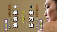 大相撲春場所 　朝乃山は新入幕・藤青雲に敗れ黒星スタート