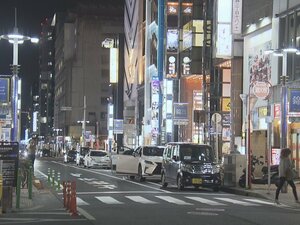 緊急事態宣言解除でも…「客足変わらない」飲食店の時短要請を1時間緩和 最初の夜は繁華街に人の姿まばら