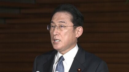 【速報】岸田首相 ウクライナ大統領と電話会談　｢緊張緩和に向け粘り強い外交努力｣で一致