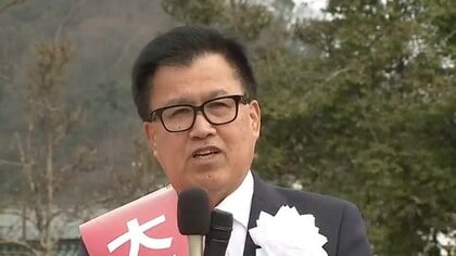 県都・鳥取の新たなかじ取り役は…3月29日投開票へ鳥取市長選候補者の「第一声」新人・大田斉之氏