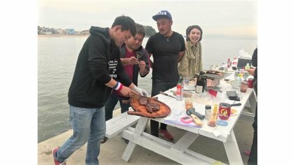 BBQで島に貢献したい…「若きステーキ王」がコロナをきっかけに離島へ移住「見た目怖いけど優しい人多い」