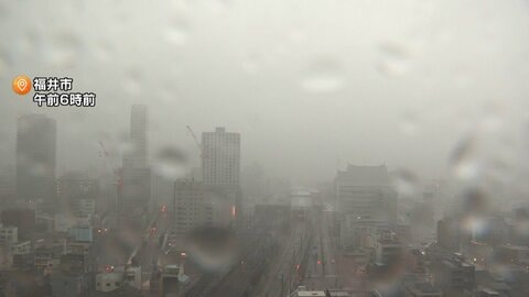 石川・富山で再び大雨に警戒　あす夕方にかけ大雨長引く可能性　今も250人超が孤立状態