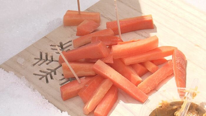 生でもおいしい「雪下にんじん」