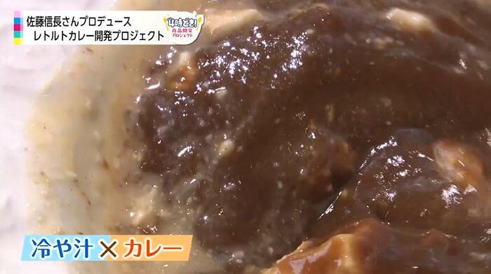 冷や汁×カレー
